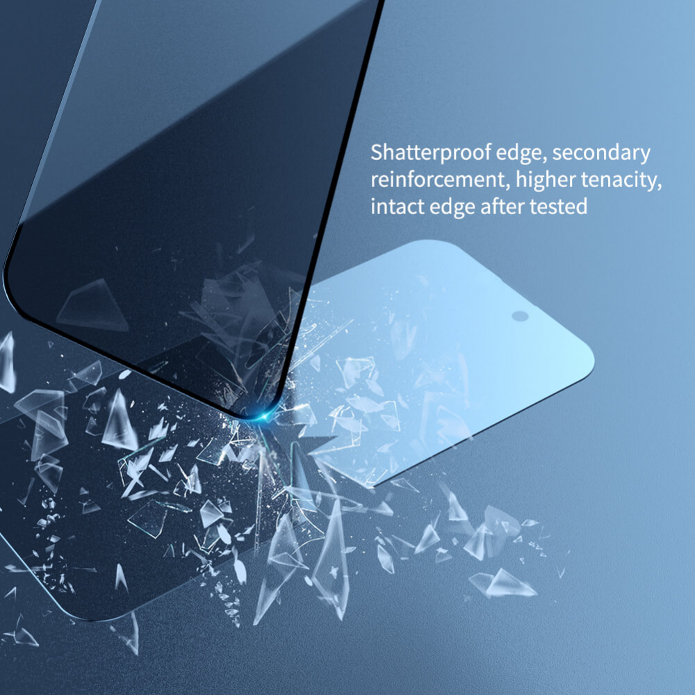 Zastitno Staklo Tempered glass Nillkin Guardian za iPhone 14 Pro 6.1 crni