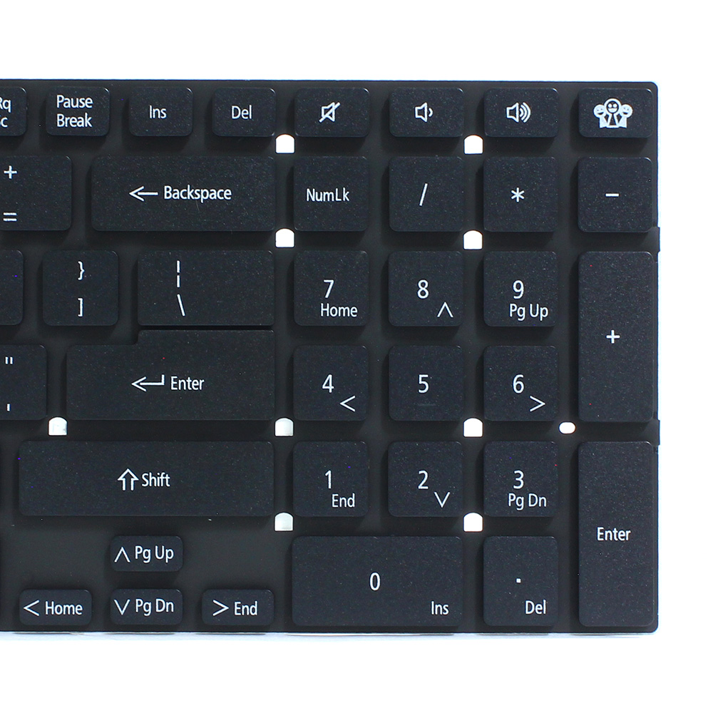Tastatura za laptop Gateway NV52L NV55S NV57 crna