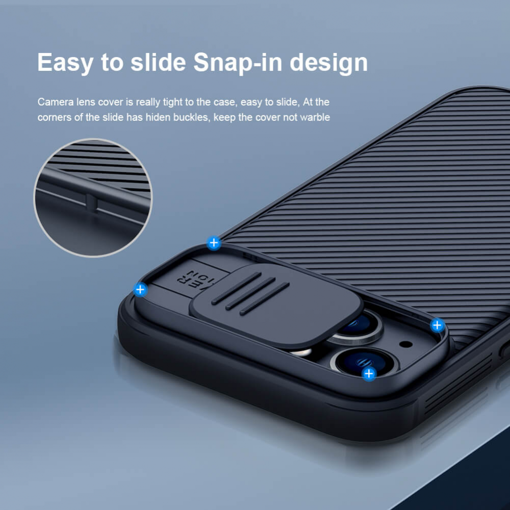 Torbica Nillkin CamShield Pro Magnetic za iPhone 14 6.1 crna