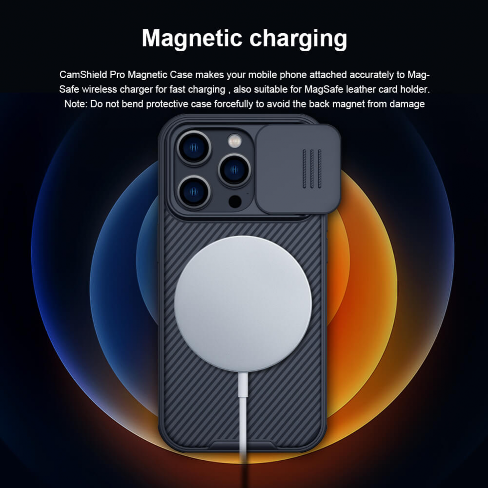 Torbica Nillkin CamShield Pro Magnetic za iPhone 14 Pro Max 6.7 crna