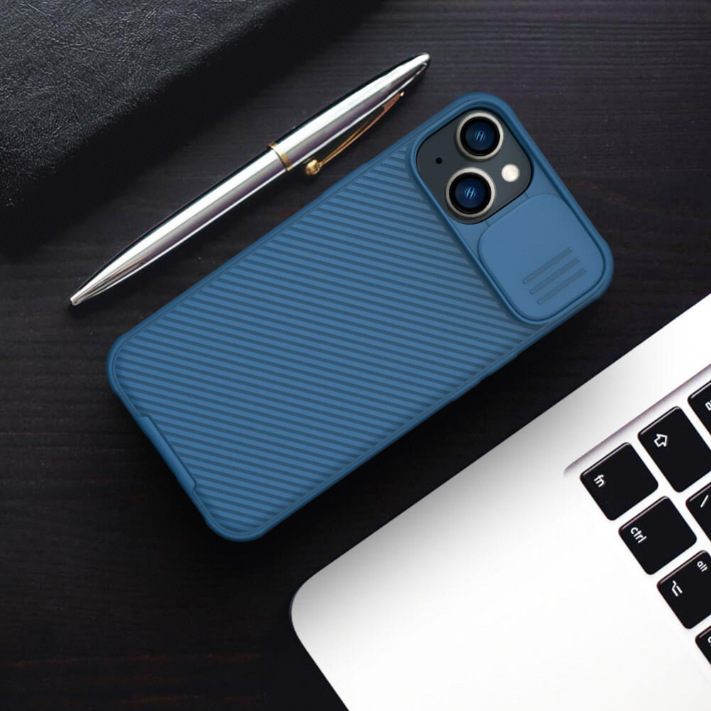 Torbica Nillkin CamShield Pro za iPhone 14 Plus 6.7 plava
