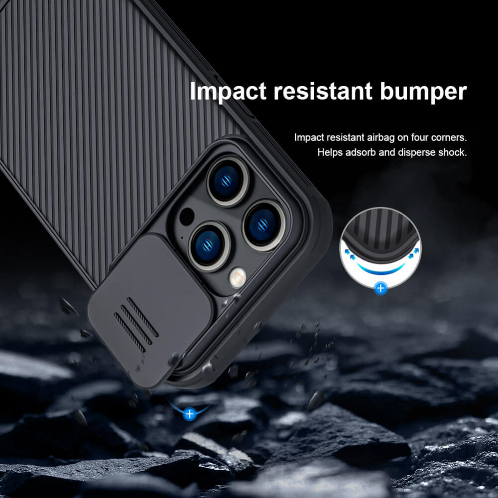 Torbica Nillkin CamShield Pro za iPhone 14 Pro 6.1 zelena