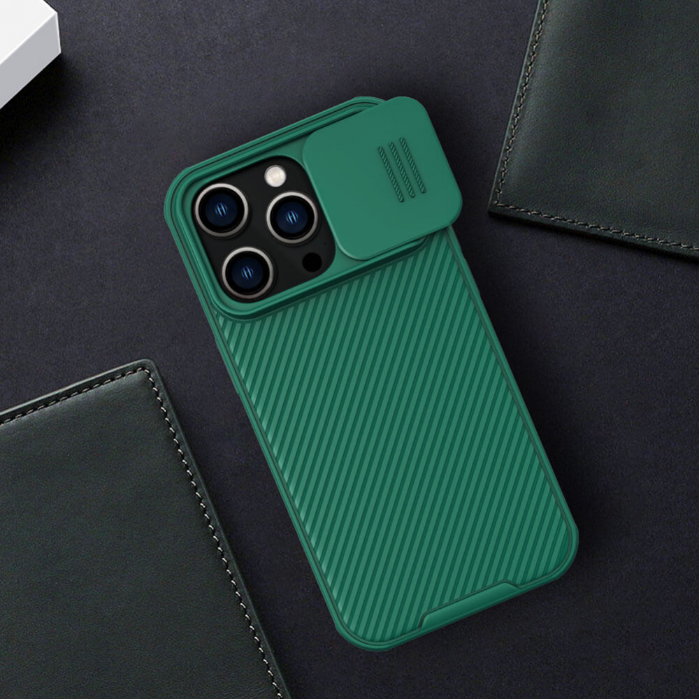 Torbica Nillkin CamShield Pro za iPhone 14 Pro 6.1 zelena