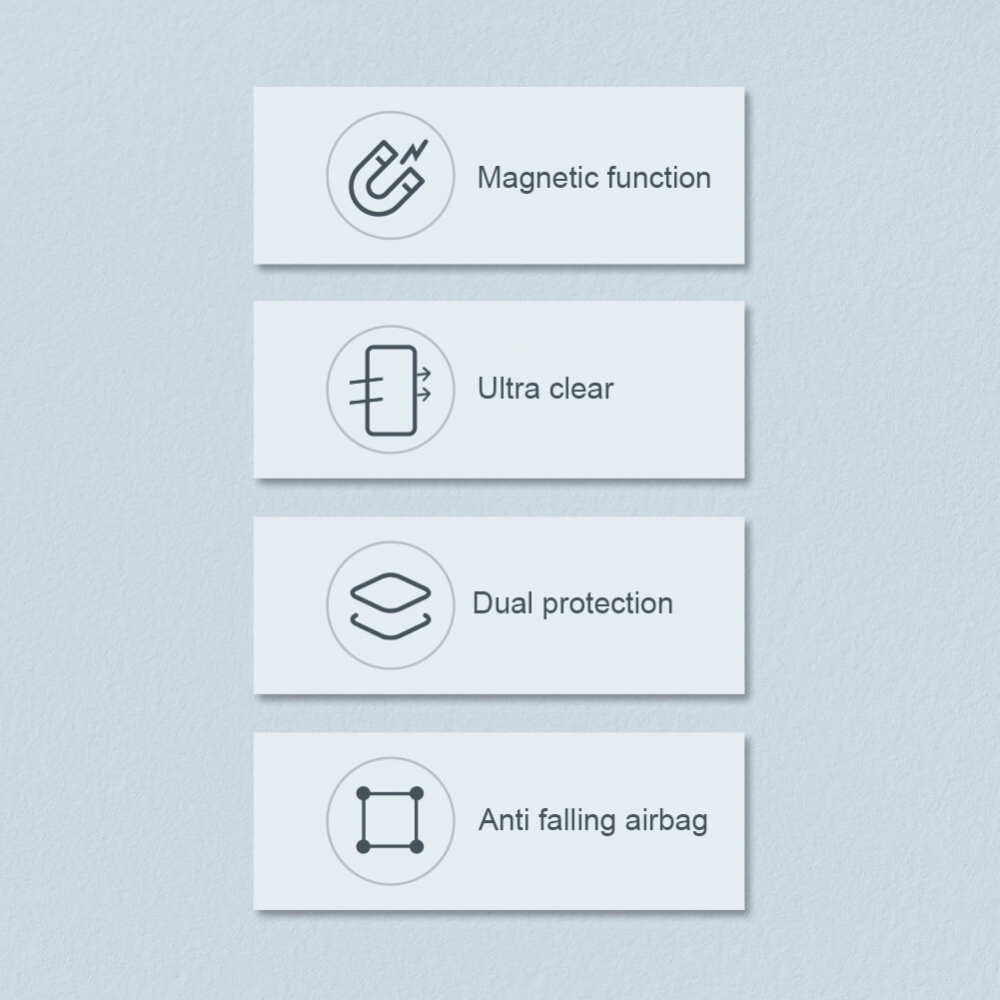 Torbica Nillkin Nature Pro Magnetic za iPhone 14 Plus 6.7 transparent