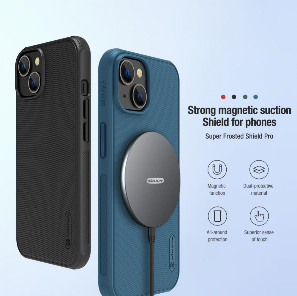 Torbica Nillkin Scrub Pro Magnetic za iPhone 14 6.1 crna
