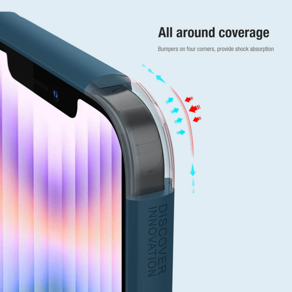 Torbica Nillkin Scrub Pro Magnetic za iPhone 14 Pro Max 6.7 plava