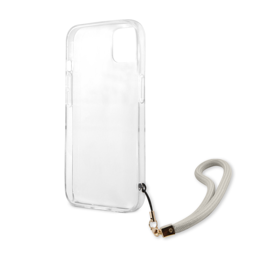 Torbica Guess Marble Strap za iPhone 13 6.1 siva (GUHCP13MKMABGR)