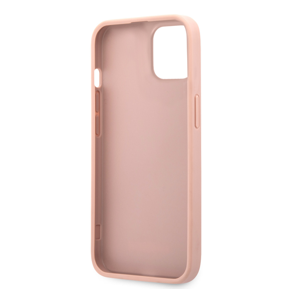Torbica Guess Saffiano Big za iPhone 13 6.1 roza (GUHCP13MSA4GSPI)