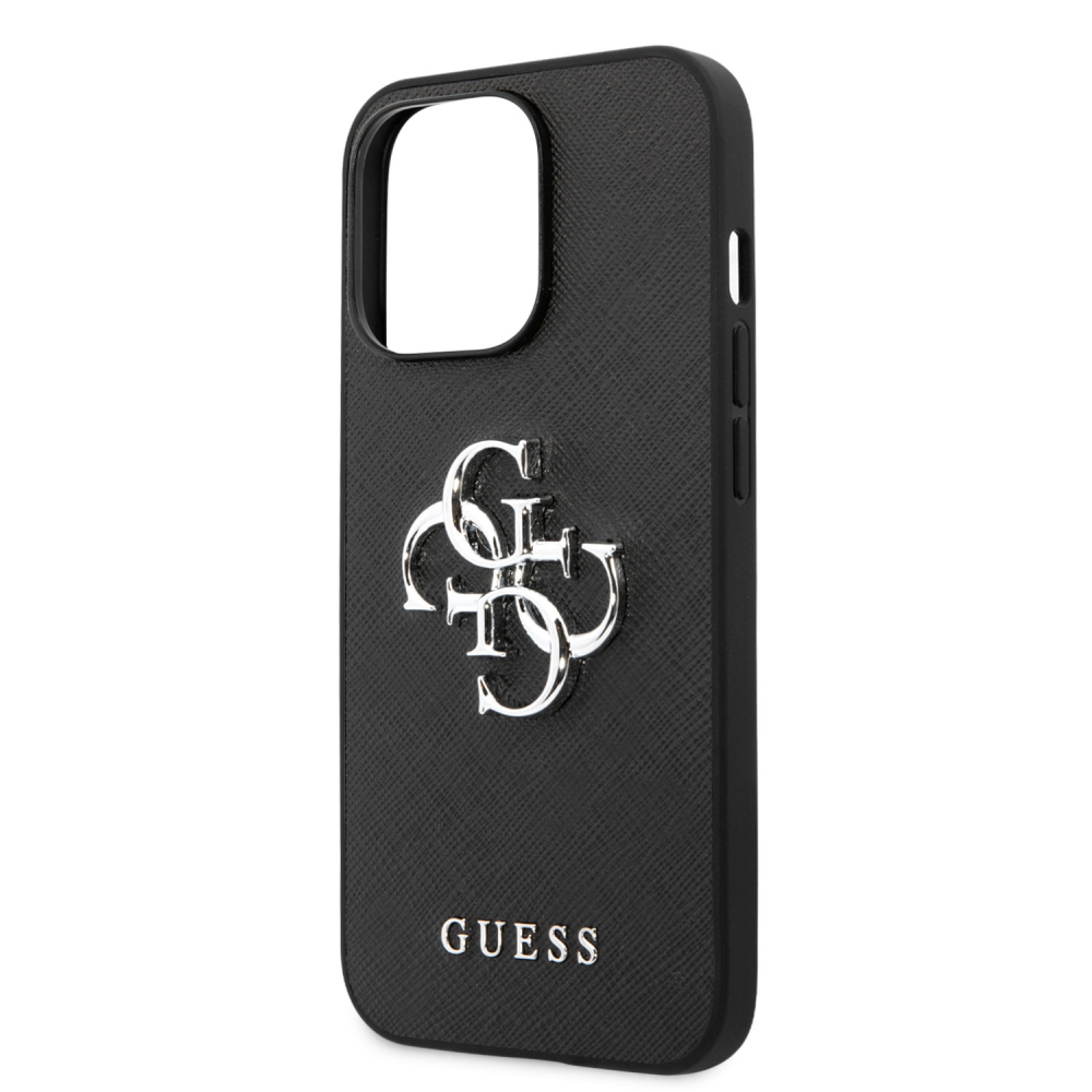 Torbica Guess Saffiano Big za iPhone 13 Pro 6.1 crna (GUHCP13LSA4GSBK)