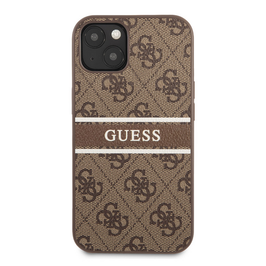 Torbica Guess Stripe za iPhone 13 6.1 braon  (GUHCP13M4GDBR)