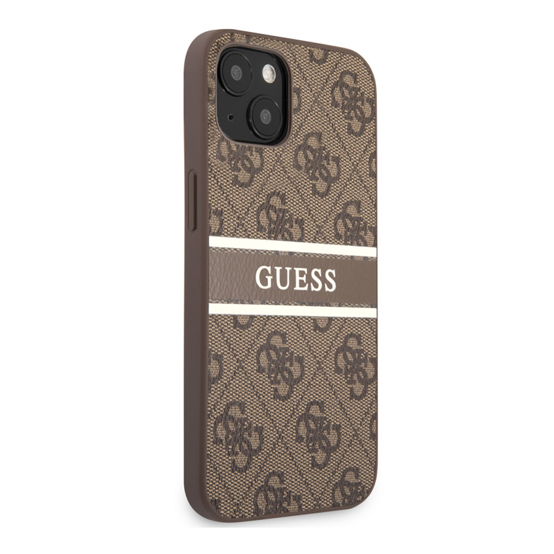Torbica Guess Stripe za iPhone 13 6.1 braon  (GUHCP13M4GDBR)