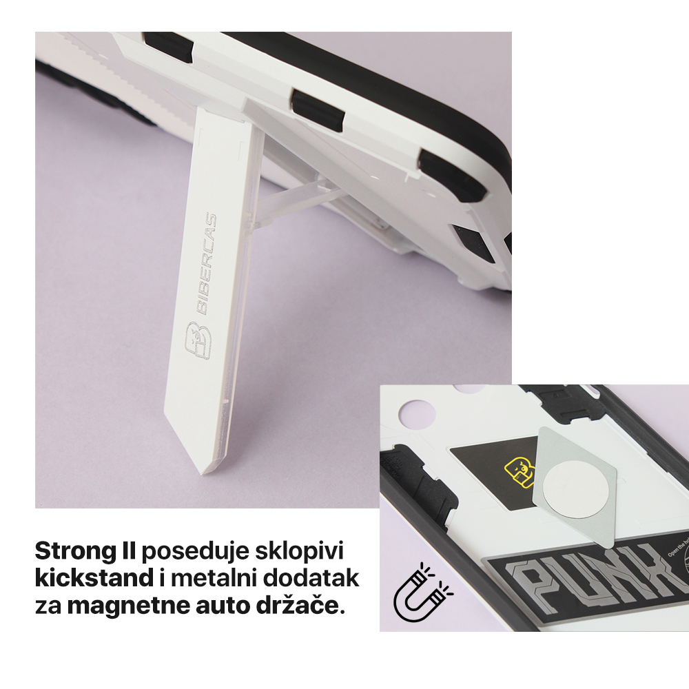 Torbica Strong II za Huawei Nova Y90 bela