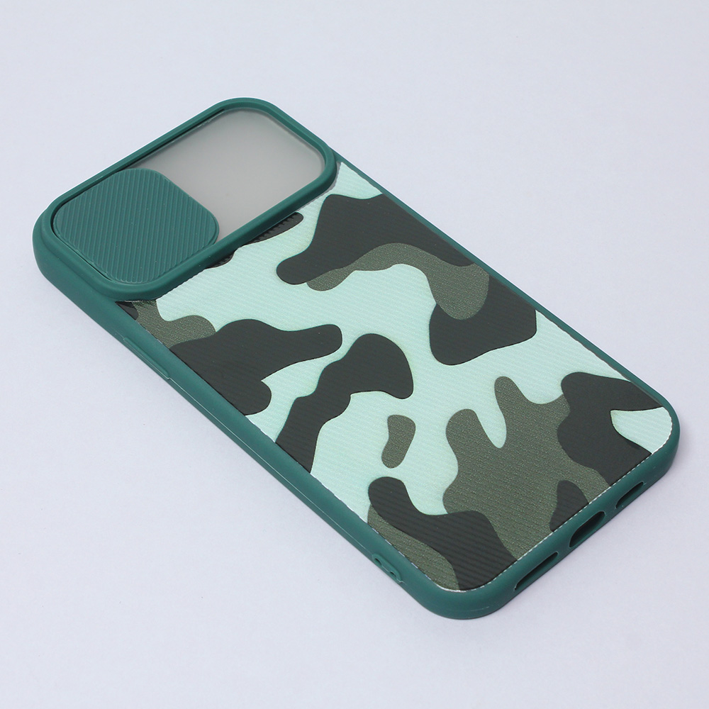 Torbica Camera Army za iPhone 12 Pro Max 6.7 tamno zelena
