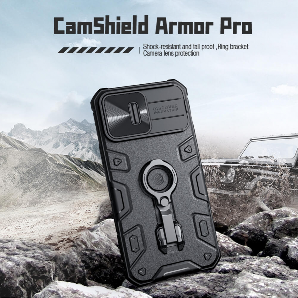 Torbica Nillkin CamShield Armor Pro za iPhone 14 Pro 6.1 crna