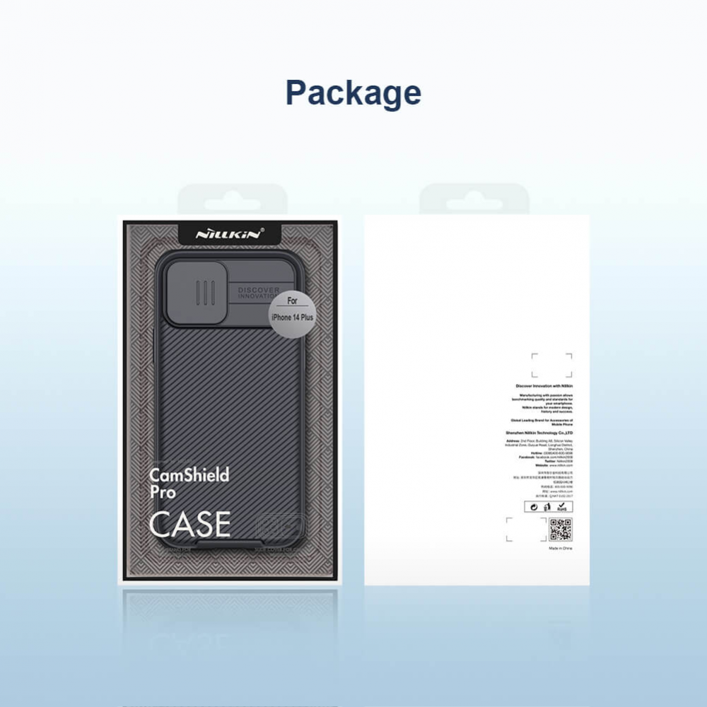 Torbica Nillkin CamShield Pro Magnetic za iPhone 14 Plus 6.7 crna