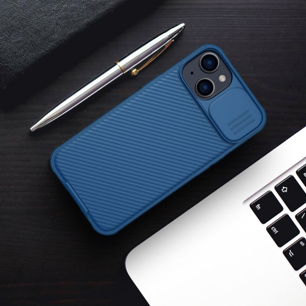 Torbica Nillkin CamShield Pro Magnetic za iPhone 14 Plus 6.7 plava