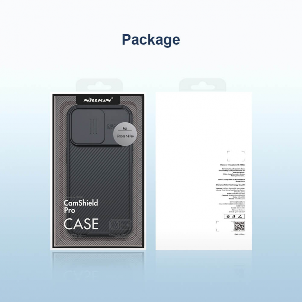 Torbica Nillkin CamShield Pro Magnetic za iPhone 14 Pro 6.1 plava