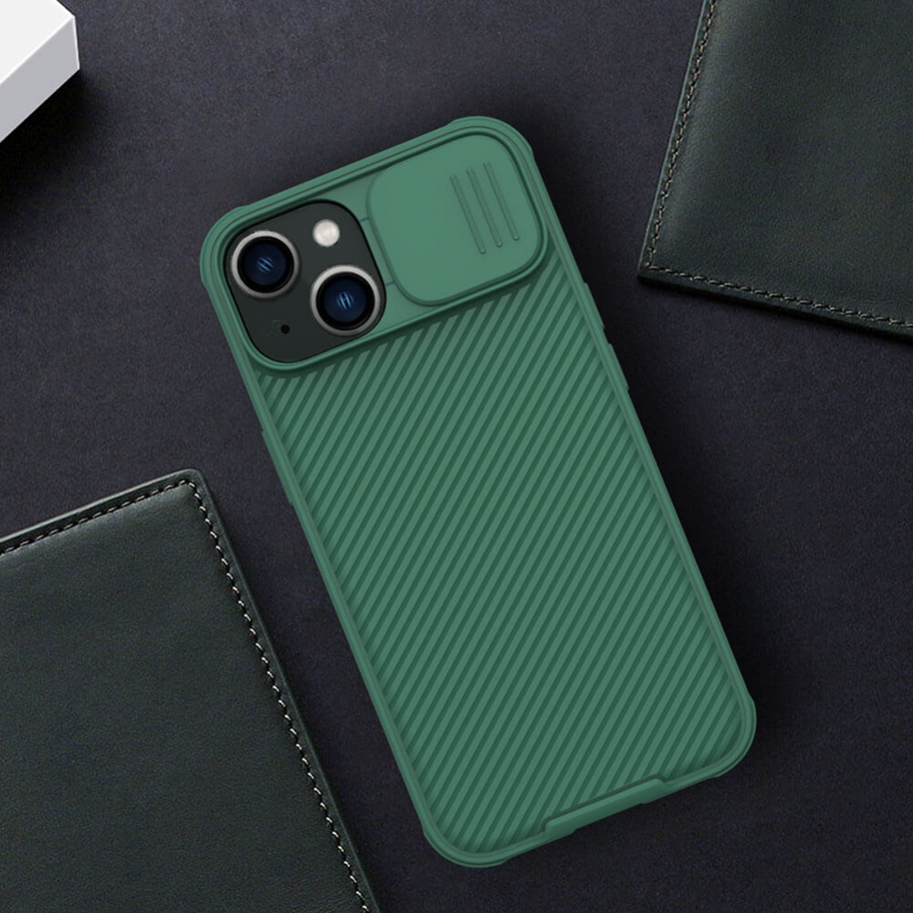 Torbica Nillkin CamShield Pro za iPhone 14 Plus 6.7 zelena