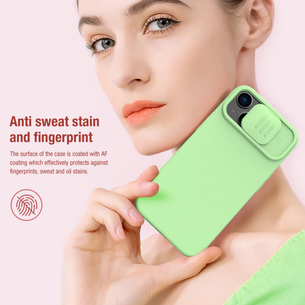 Torbica Nillkin CamShield Silky za iPhone 14 Plus 6.7 crna