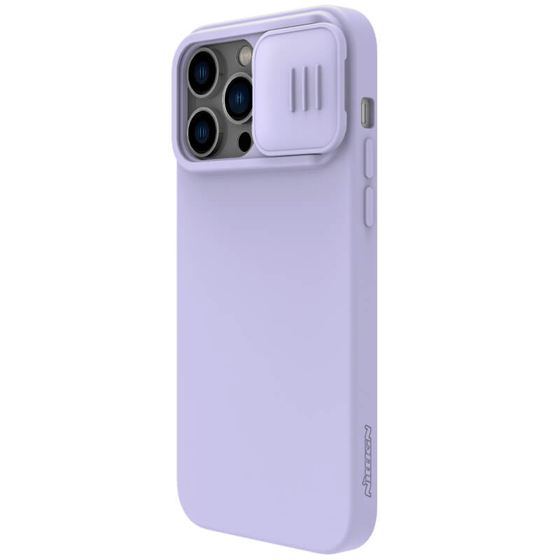 Torbica Nillkin CamShield Silky za iPhone 14 Pro Max 6.7 ljubicasta
