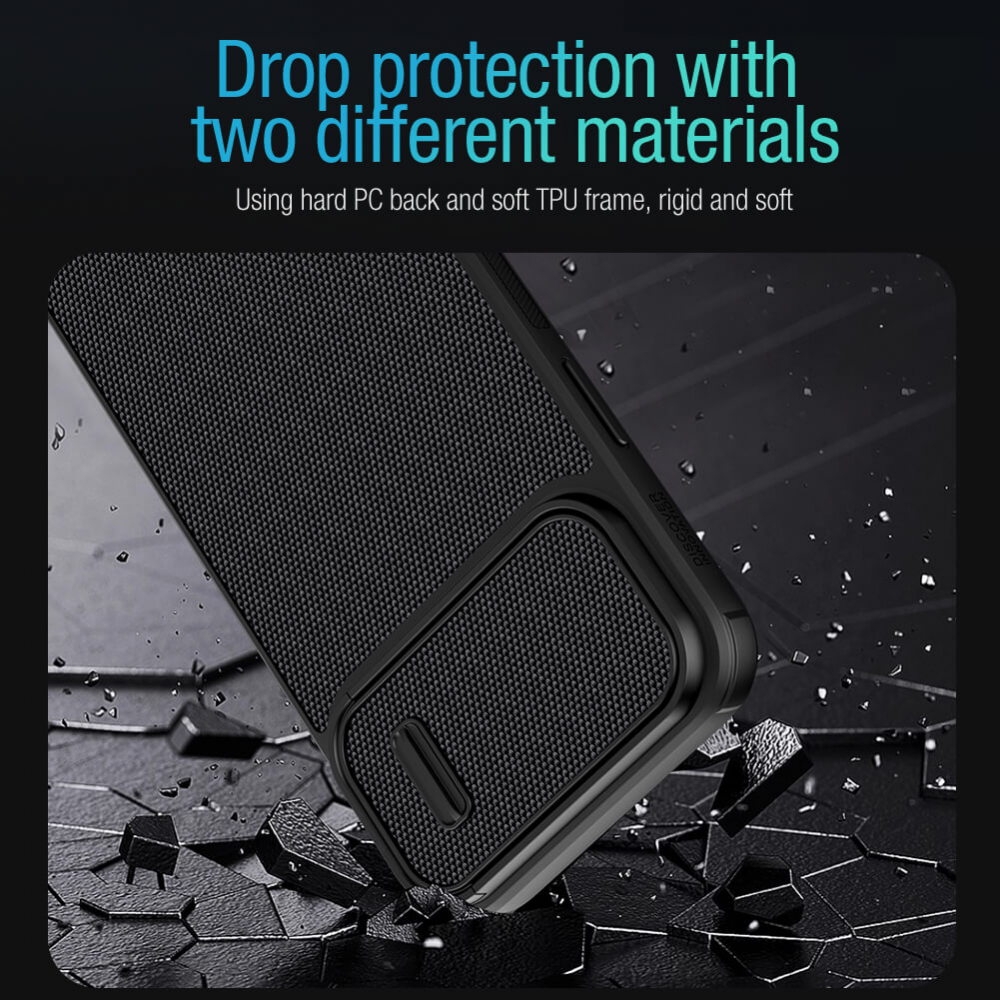 Torbica Nillkin Textured S za iPhone 14 Plus 6.7 crna