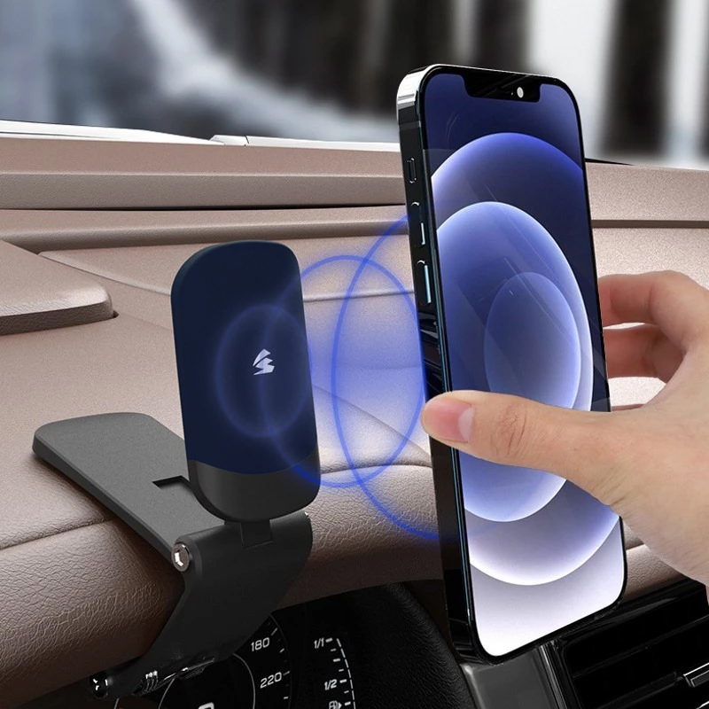 Univerzalni auto drzac magnetic sivi