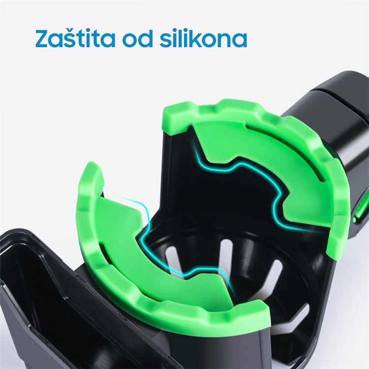 Drzac 2u1 za mobilni telefon i casu za bicikl