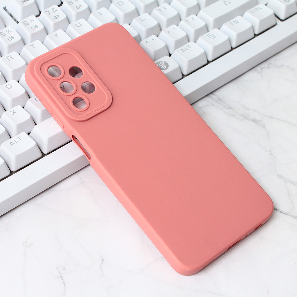 Torbica Silikon Pro Camera za Samsung A235F Galaxy A23 4G/5G roze