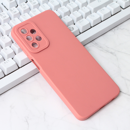 Torbica Silikon Pro Camera za Samsung A235F Galaxy A23 4G/5G roze