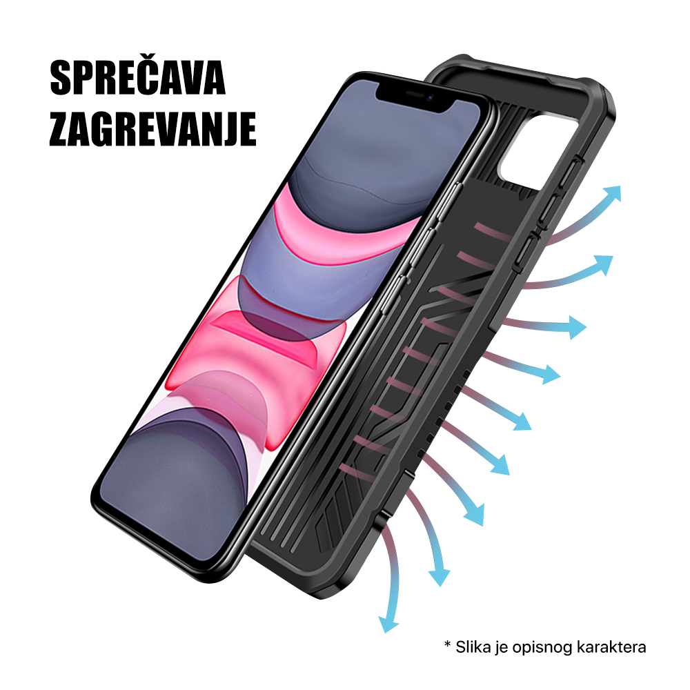 Torbica Fight Clip za iPhone 14 Pro 6.1 crna