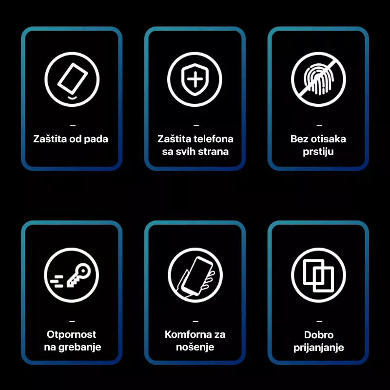 Torbica Slash za iPhone 14 Plus 6.7 crna