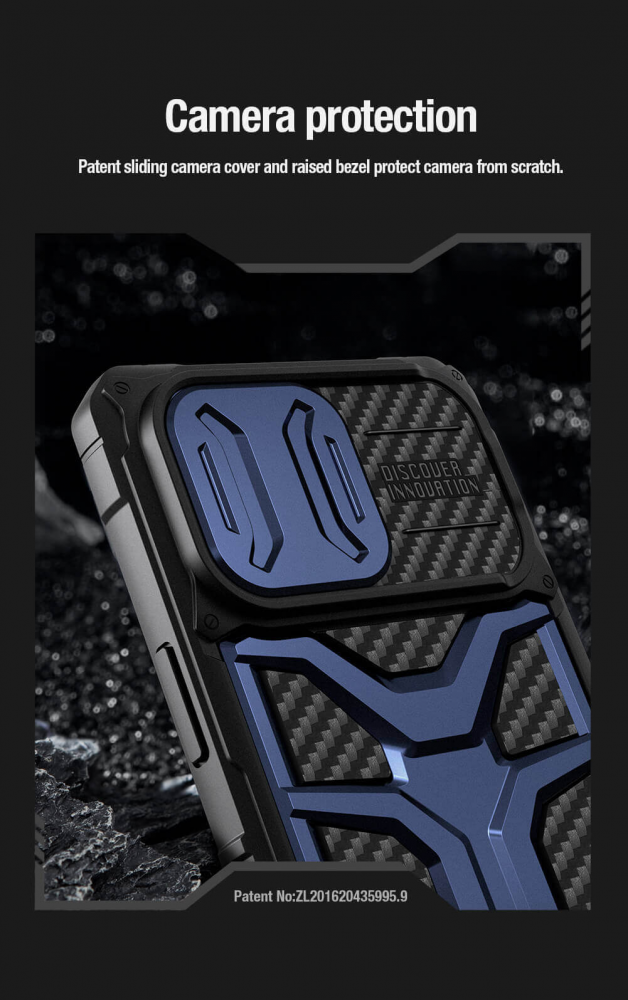 Torbica Nillkin Adventurer Pro za iPhone 14 Pro Max 6.7 crna