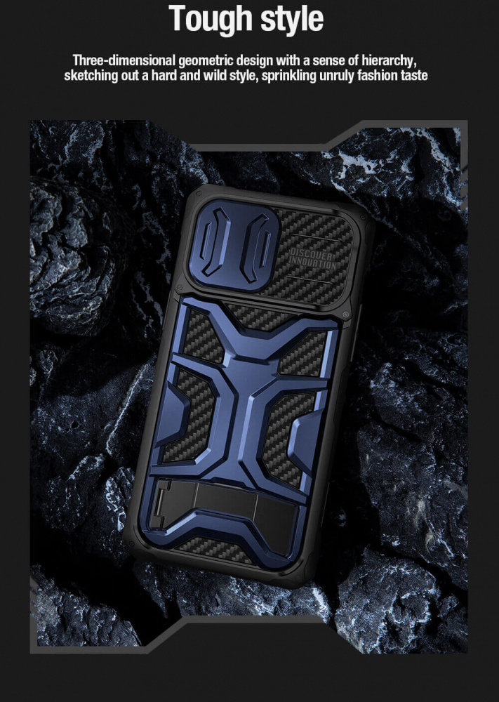Torbica Nillkin Adventurer Pro za iPhone 14 Pro Max 6.7 crna