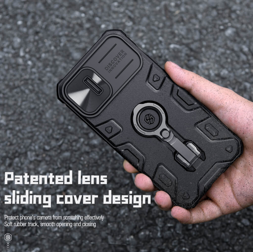 Torbica Nillkin CamShield Armor Pro Magnetic za iPhone 14 6.1 plava