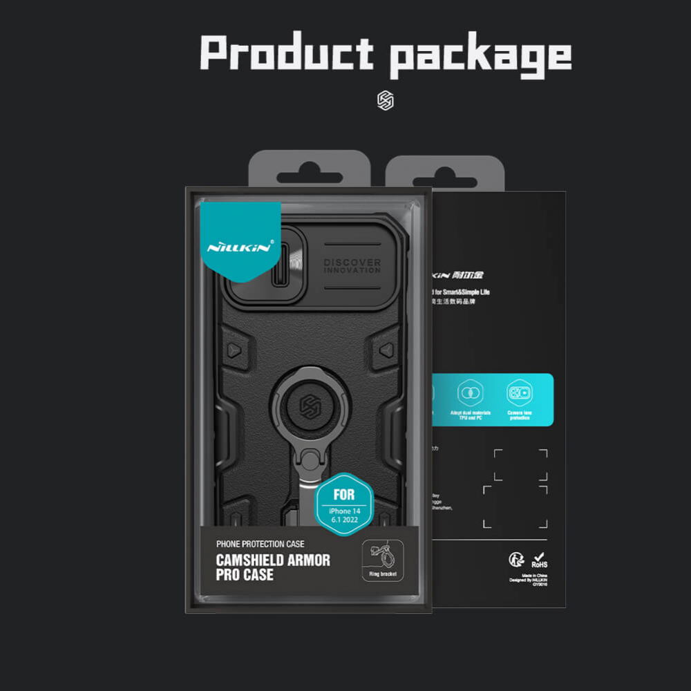 Torbica Nillkin CamShield Armor Pro za iPhone 14 6.1 plava