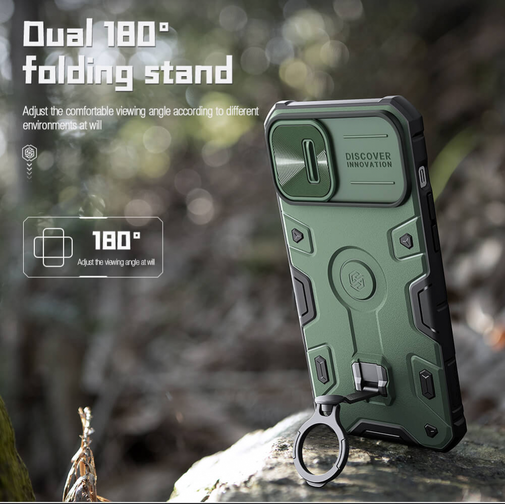 Torbica Nillkin CamShield Armor Pro za iPhone 14 6.1 zelena