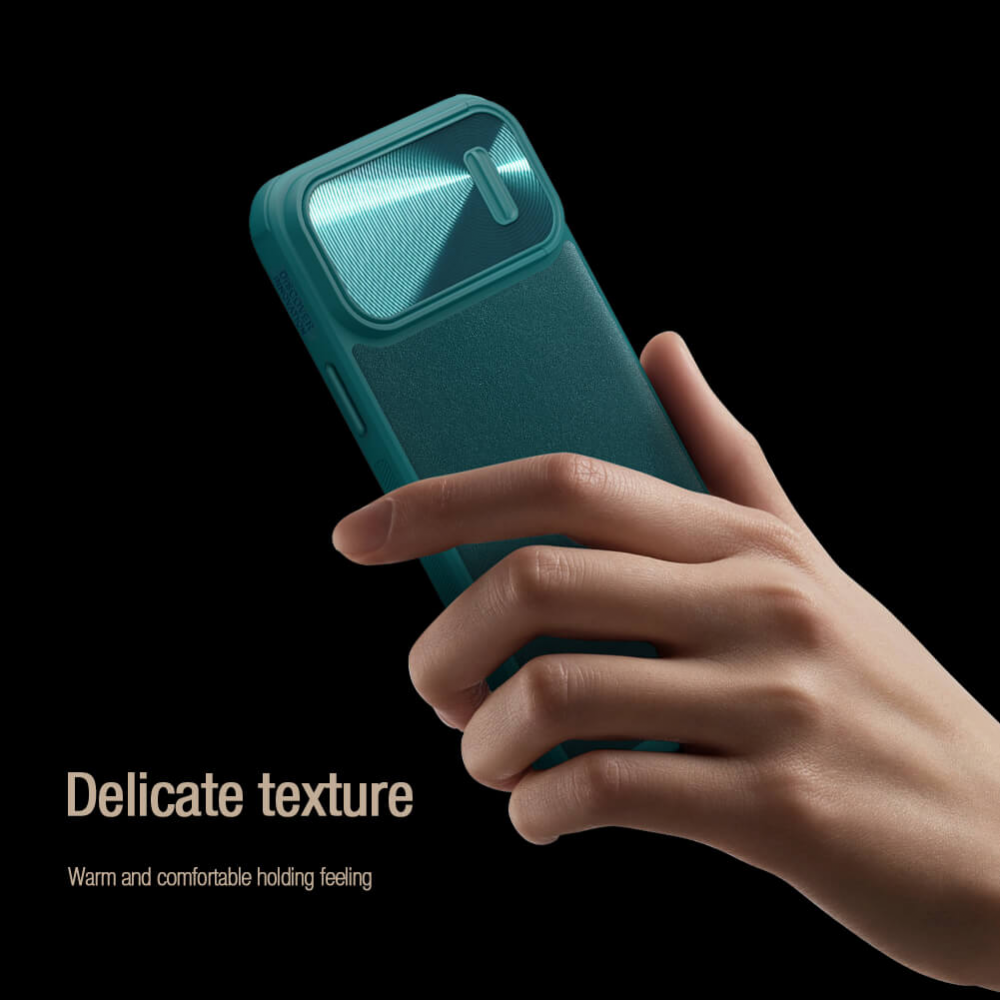 Torbica Nillkin CamShield Leather S za iPhone 14 6.1 zelena