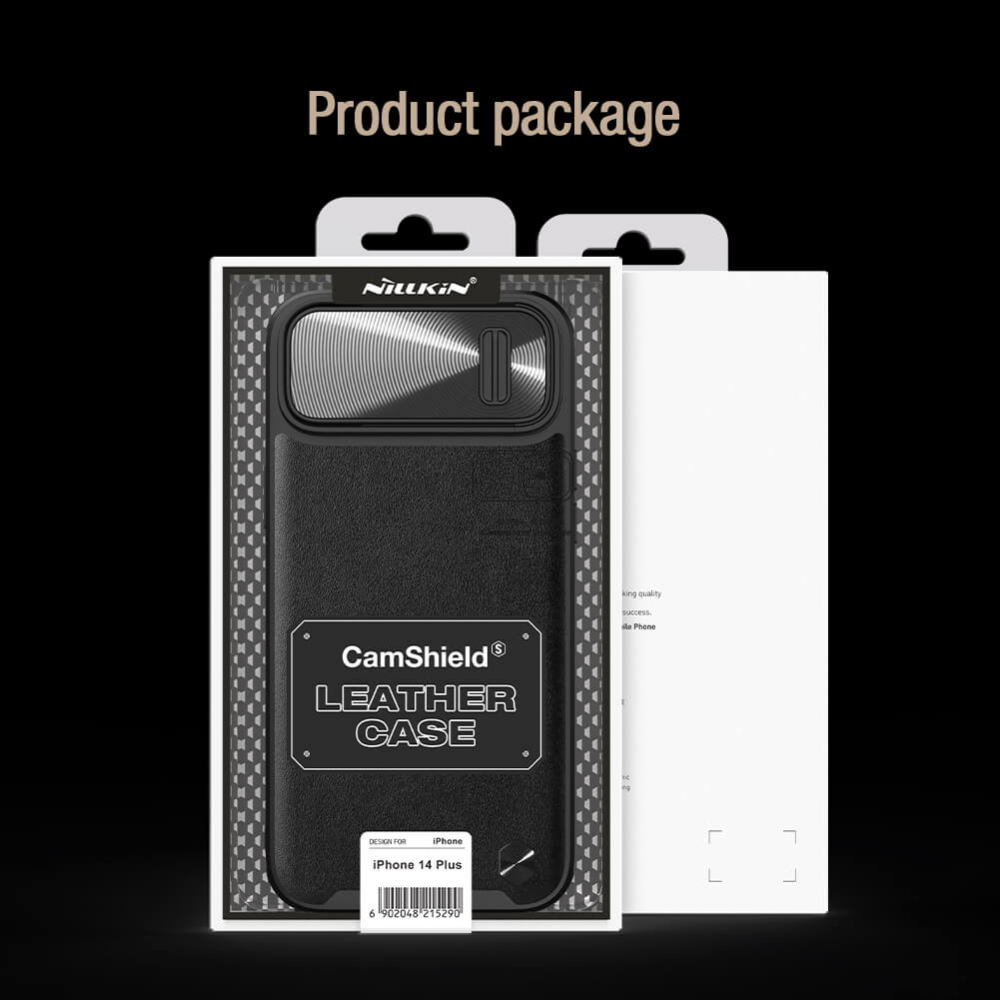 Torbica Nillkin CamShield Leather S za iPhone 14 Plus 6.7 plava