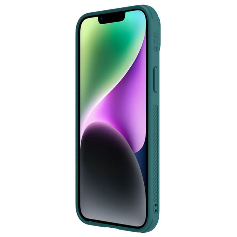 Torbica Nillkin CamShield Leather S za iPhone 14 Plus 6.7 zelena