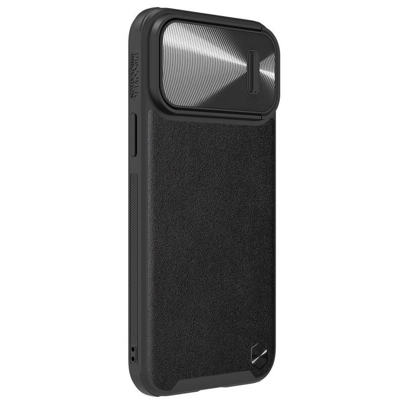 Torbica Nillkin CamShield Leather S za iPhone 14 Pro Max 6.7 crna