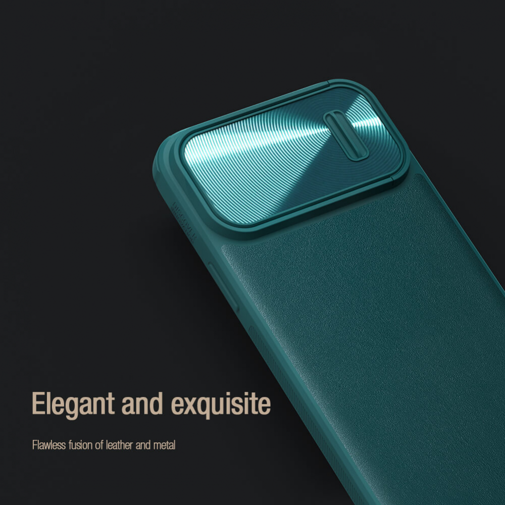 Torbica Nillkin CamShield Leather S za iPhone 14 Pro Max 6.7 crna