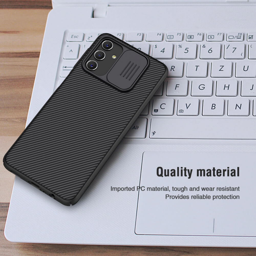 Torbica Nillkin CamShield za Samsung A047F Galaxy A04s crna