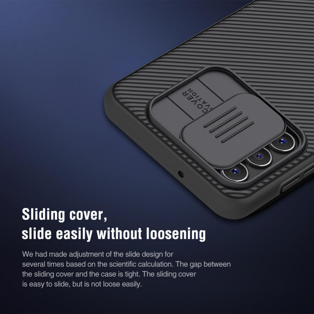 Torbica Nillkin CamShield za Samsung A047F Galaxy A04s crna