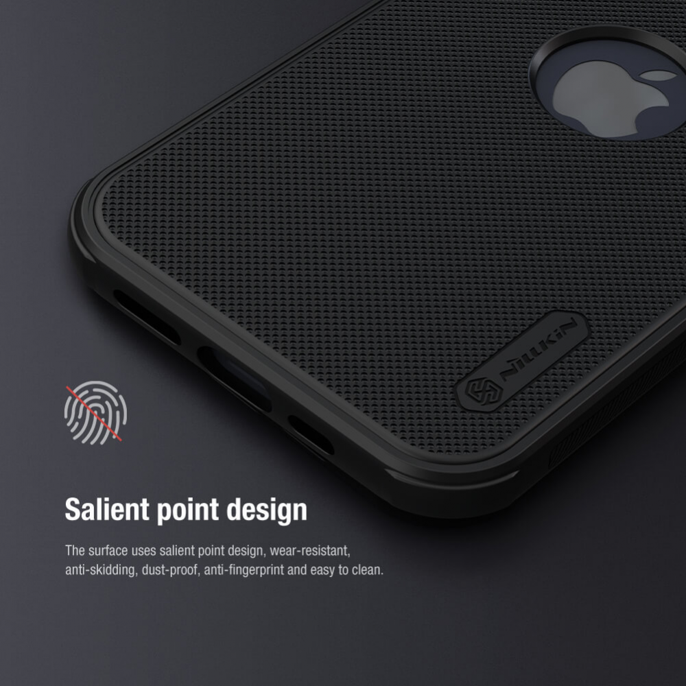 Torbica Nillkin Scrub Pro za iPhone 14 6.1 crna (sa otvorom za logo)