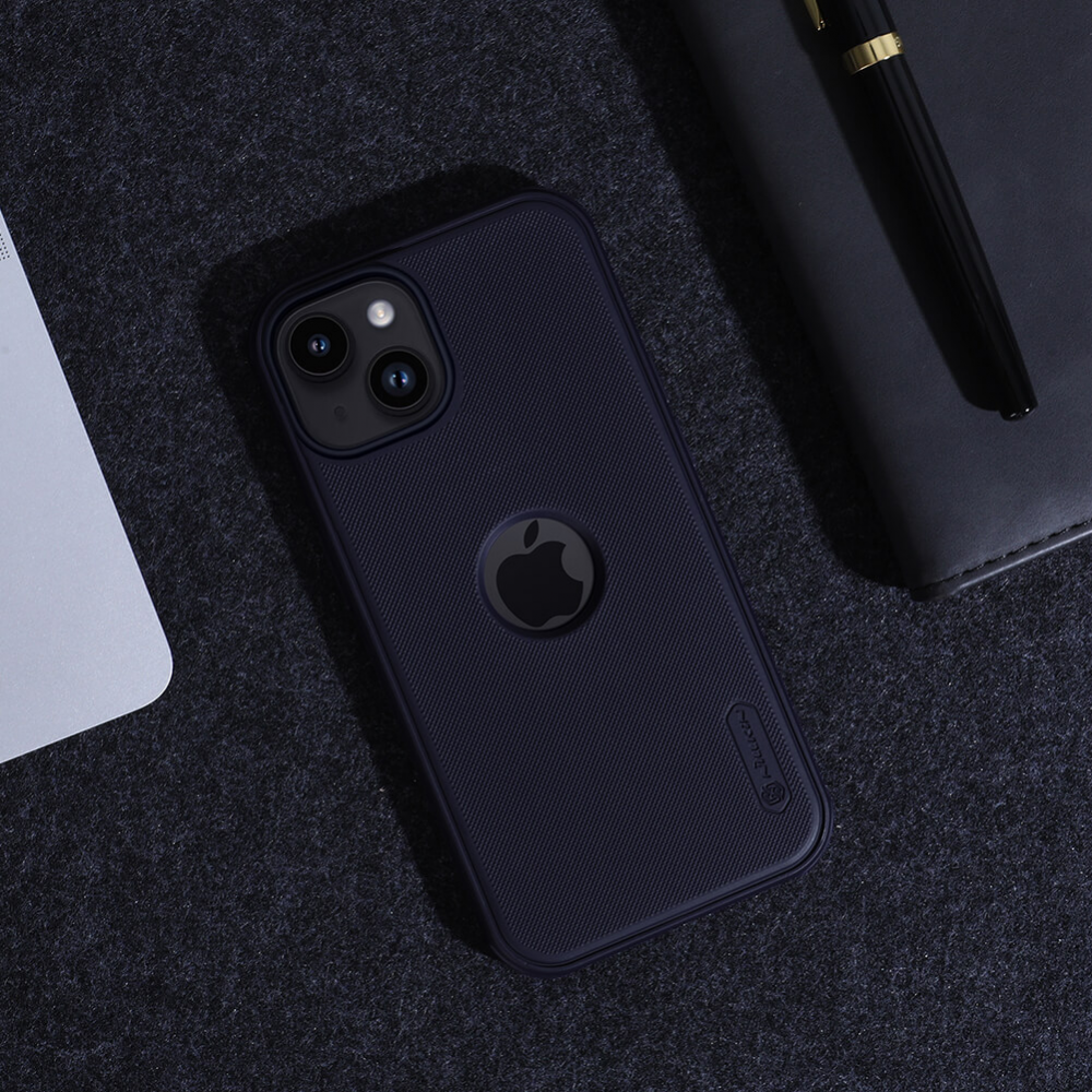 Torbica Nillkin Scrub Pro za iPhone 14 6.1 ljubicasta (sa otvorom za logo)