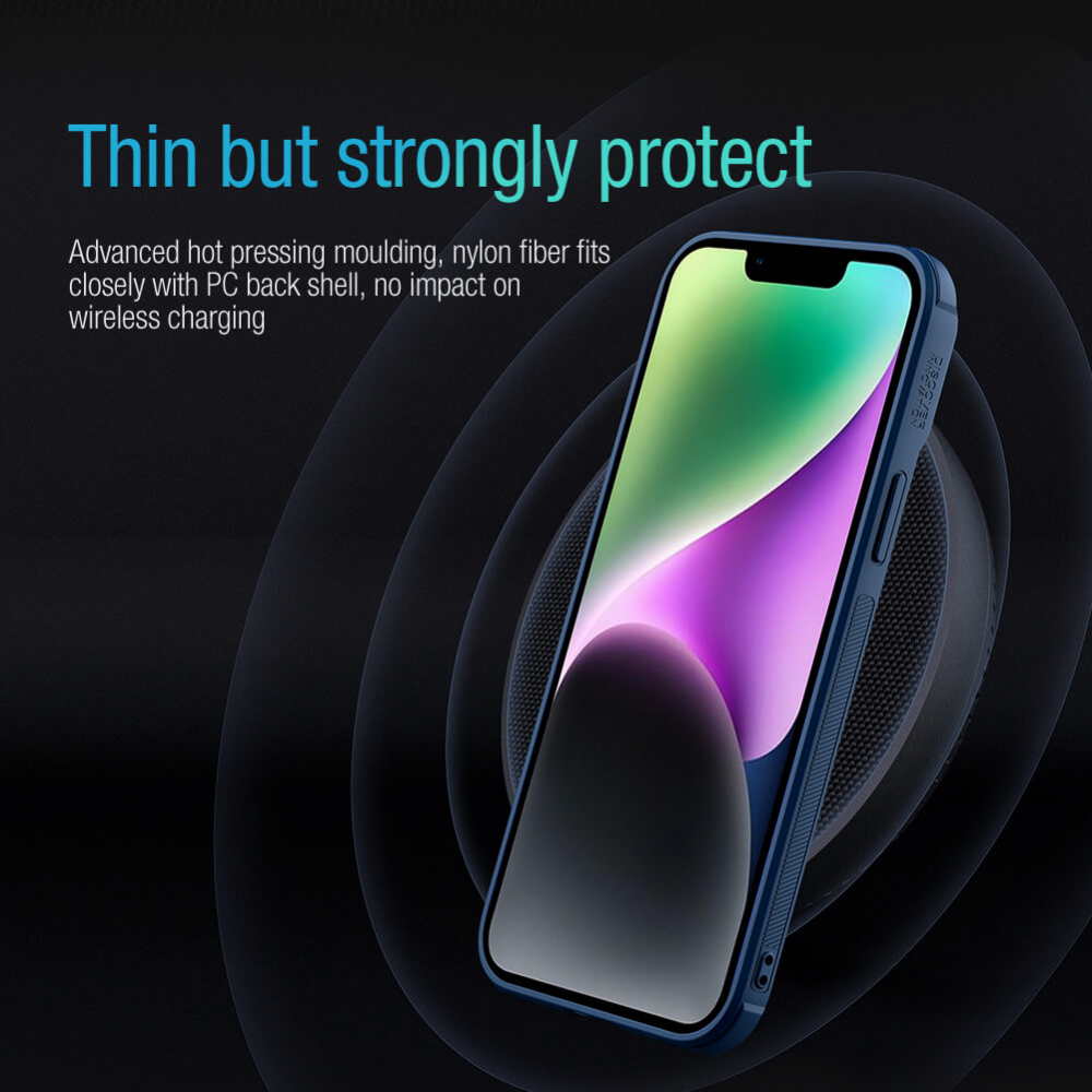 Torbica Nillkin Textured S za iPhone 14 Plus 6.7 plava