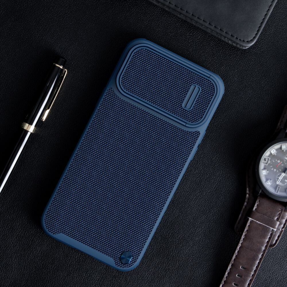 Torbica Nillkin Textured S za iPhone 14 Plus 6.7 plava