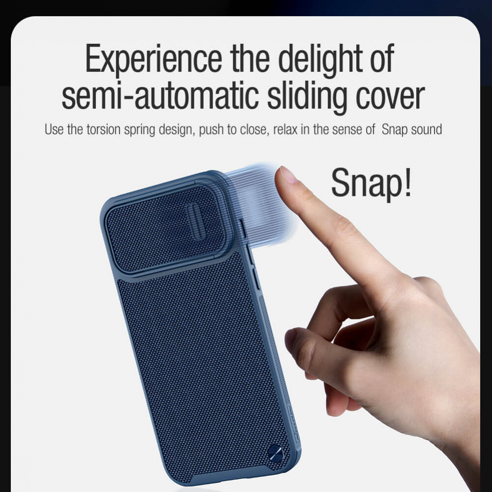 Torbica Nillkin Textured S za iPhone 14 Plus 6.7 zelena