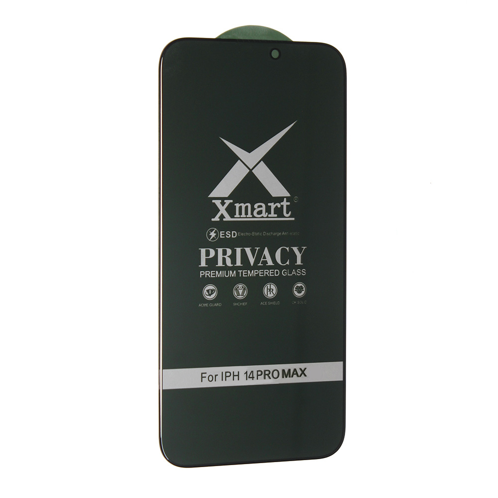 Zastitno staklo Tempered Glass X mart 9D Privacy za iPhone 14 Pro Max 6.7