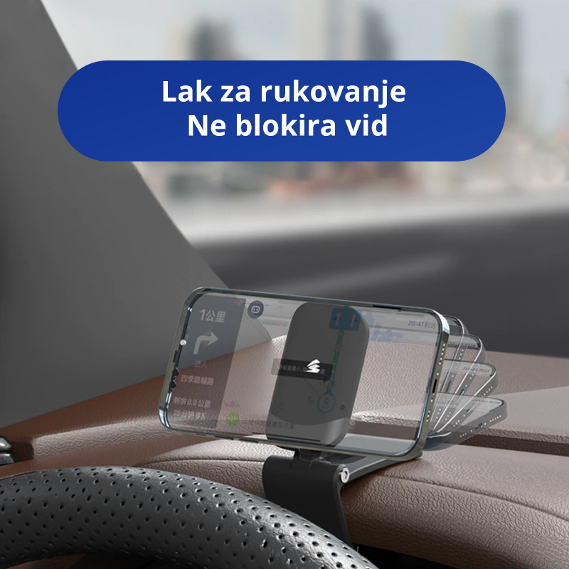 Univerzalni auto drzac magnetic crni